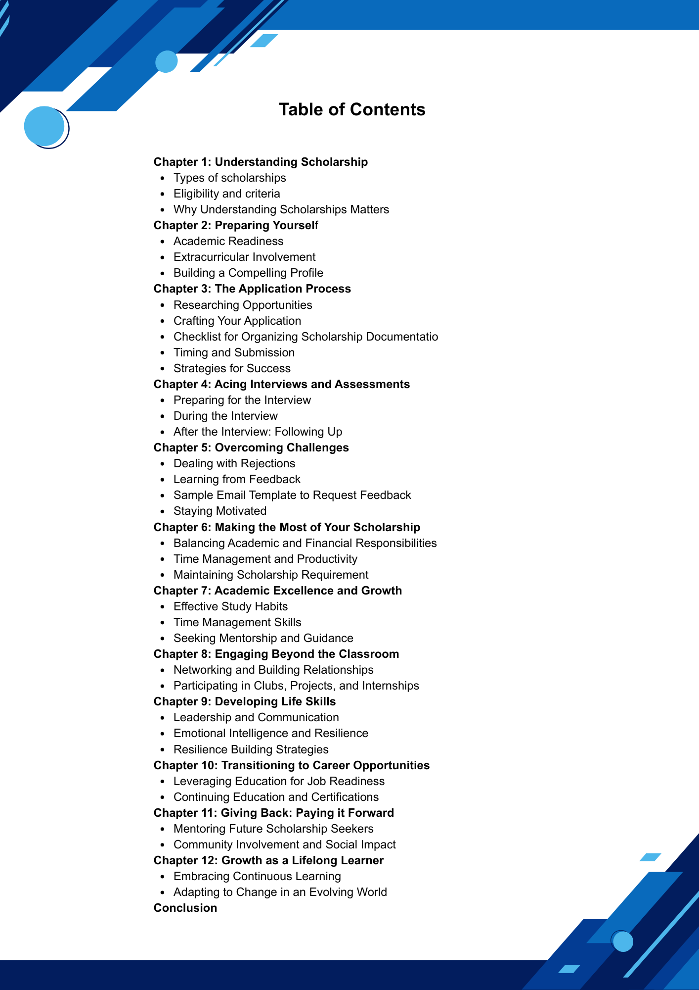 E-Book: The Scholarship Journey: Transforming Education into Lifelong Growth